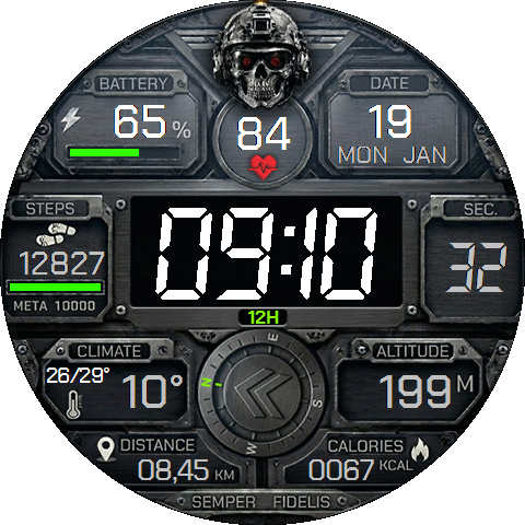 Tactical Army Skull mk2