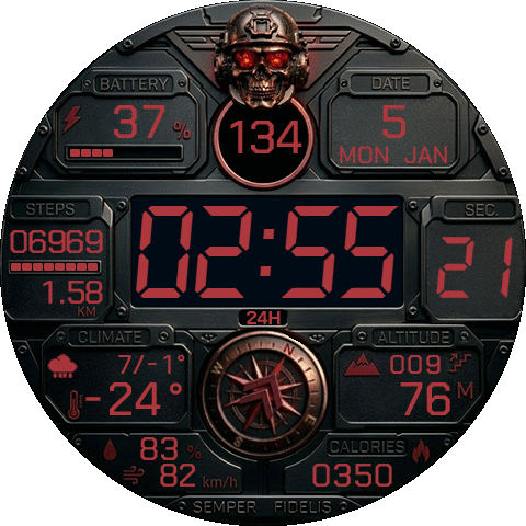 Tactical Army Skull mk4