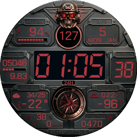 Tactical Army Skull mk4