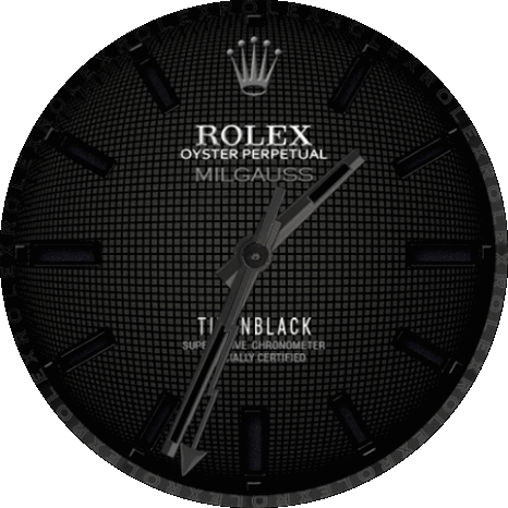 Rolex Milgauss Titanblack