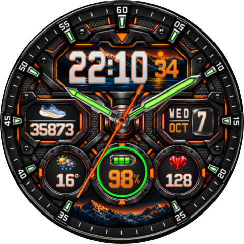 Trex Industrial Obsidian Orange