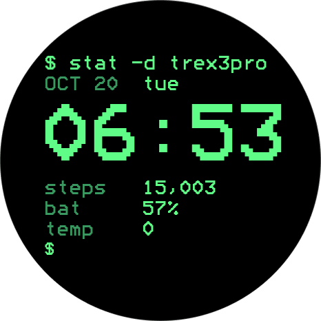 stat -d