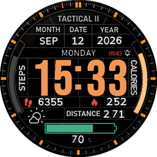 TACTICAL 2 orange variant