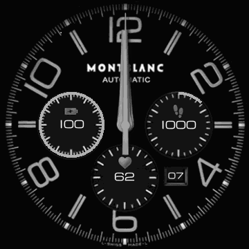 «MontBlanc  ALL BLACK»