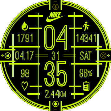 mynikeclock
