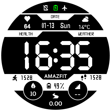 Black and White - Floor