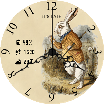 Follow the white rabbit