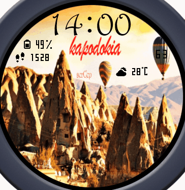kapodokia clock