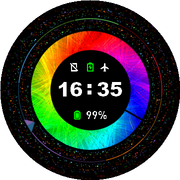 Colorful Ring Textured