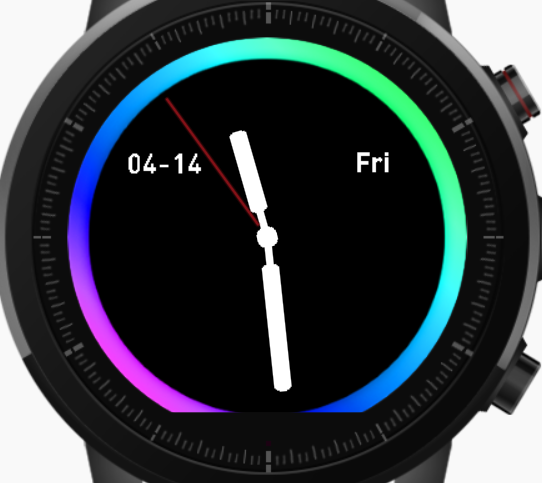 Minimal Colorful Watchface